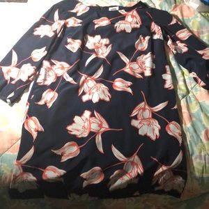 Flower patterned dress